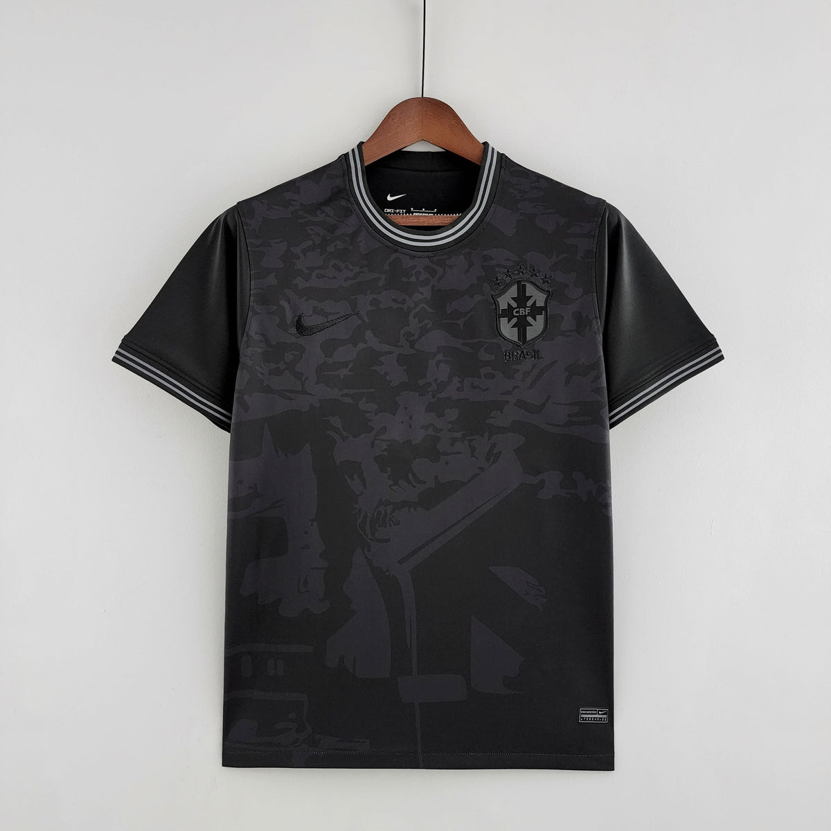 Camisa Seleção Brasil Edição Especial 2022 - Nike Torcedor Masculina - Preta