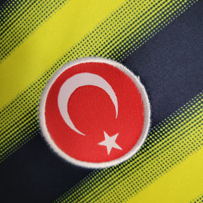 Camisa Fenerbahce Home 2013/14 - Adidas Retrô Masculina - Azul/Amarela