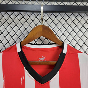 Camisa PSV Home 2024/25 - Puma Torcedor Masculina - Vermelha/Branca