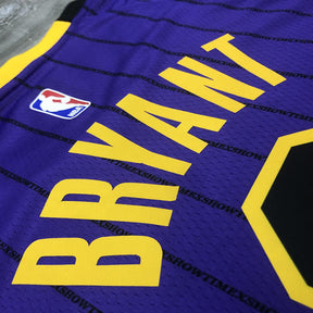 Regata NBA Los Angeles Lakers City Edition 18/19 Kobe Bryant 8 Roxa