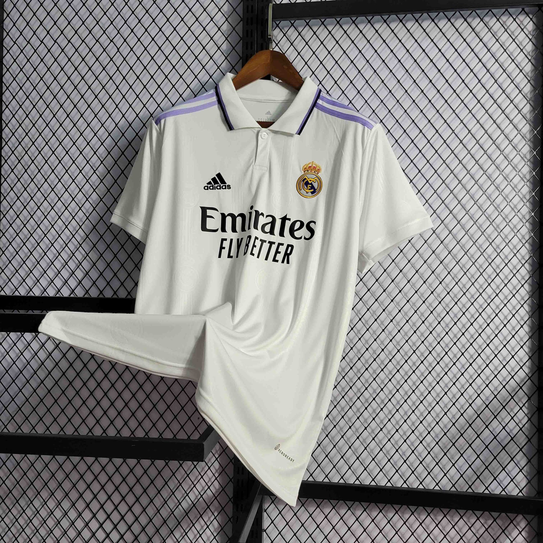 Camisa Real Madrid Home 2022/23 - Adidas Torcedor Masculina - Branca