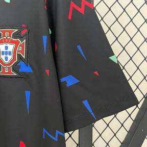 Camisa Seleção Portugal Treino 2024/25 - Nike Torcedor Masculina - Preta