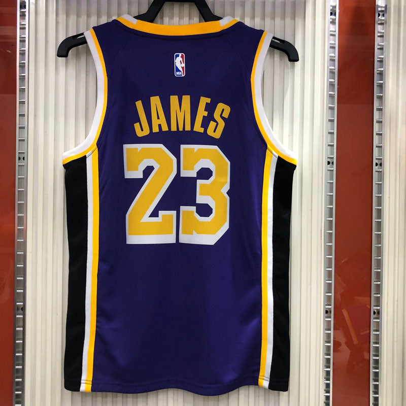 Regata NBA Los Angeles Lakers Statement 20/21 LeBron James 23 Roxa