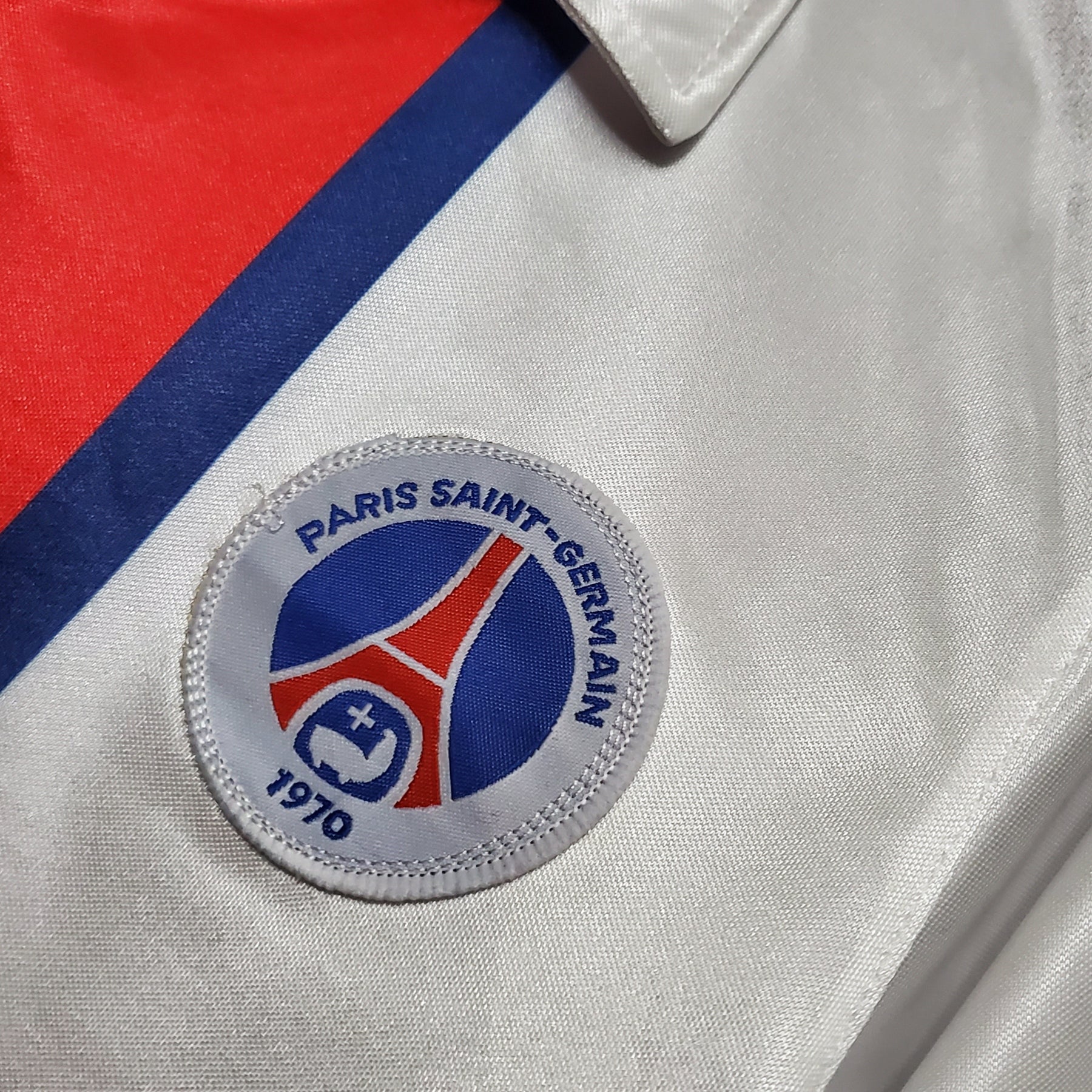 Camisa PSG Away 1998/99 - Nike Retrô Masculina - Branca/Vermelha