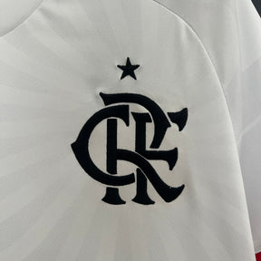 Camisa Flamengo Away 2024/25 - Nike Torcedor Masculina - Branca/Vermelha