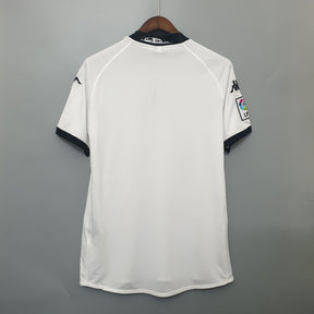 Camisa Valencia Home 2009/10 - Kappa Retrô Masculina - Branca/Preta