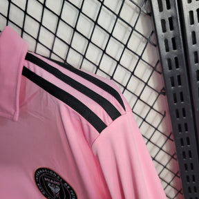 Camisa Inter Miami Home 2023/24 - Adidas Torcedor Masculina - Rosa/Preta