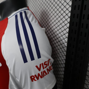 Camisa Arsenal Home 2024/25 - Adidas Jogador Masculina - Vermelha/Branca