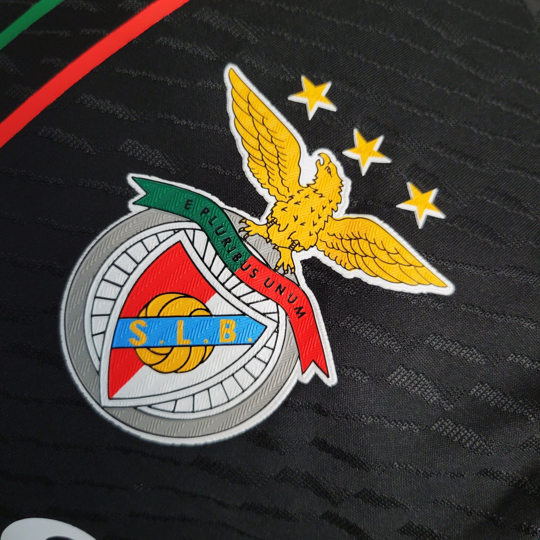 Camisa Benfica Away 2023/24 - Adidas Jogador Masculina - Preta/Colorida