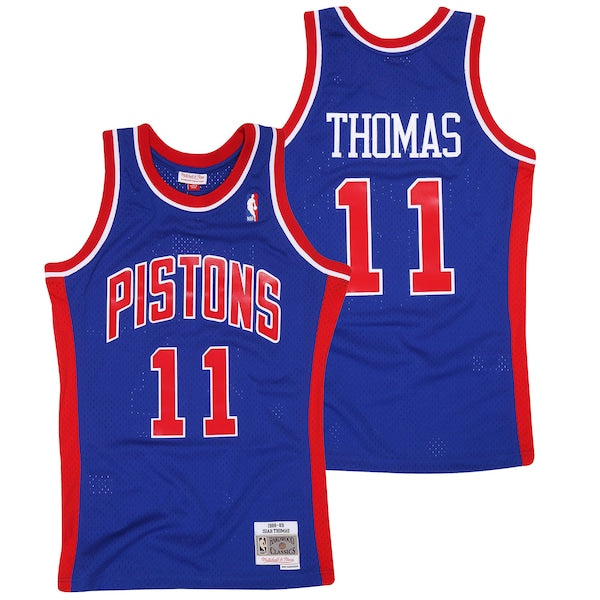 Regata Classica Mitchell & Ness Detroit Pistons "Thomas" 11