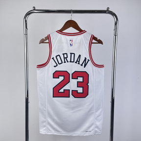 Regata NBA Chicago Bulls Association Edition Michael Jordan Branca