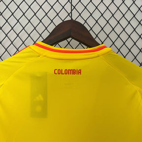 Camisa Seleção Colômbia Home 2024/25 - Adidas Torcedor Masculina - Amarela/Laranja