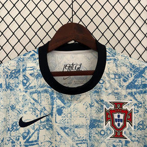 Camisa Seleção Portugal Away 2024/25 - Nike Torcedor Masculina - Azul/Branca