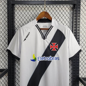 Camisa Vasco da Gama Away 2010/11 - Penalty Retrô Masculina - Branca/Preta