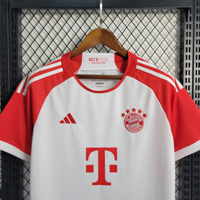 Camisa Bayern de Munique Away 2023/24 - Adidas Torcedor Masculina - Branca/Vermelha