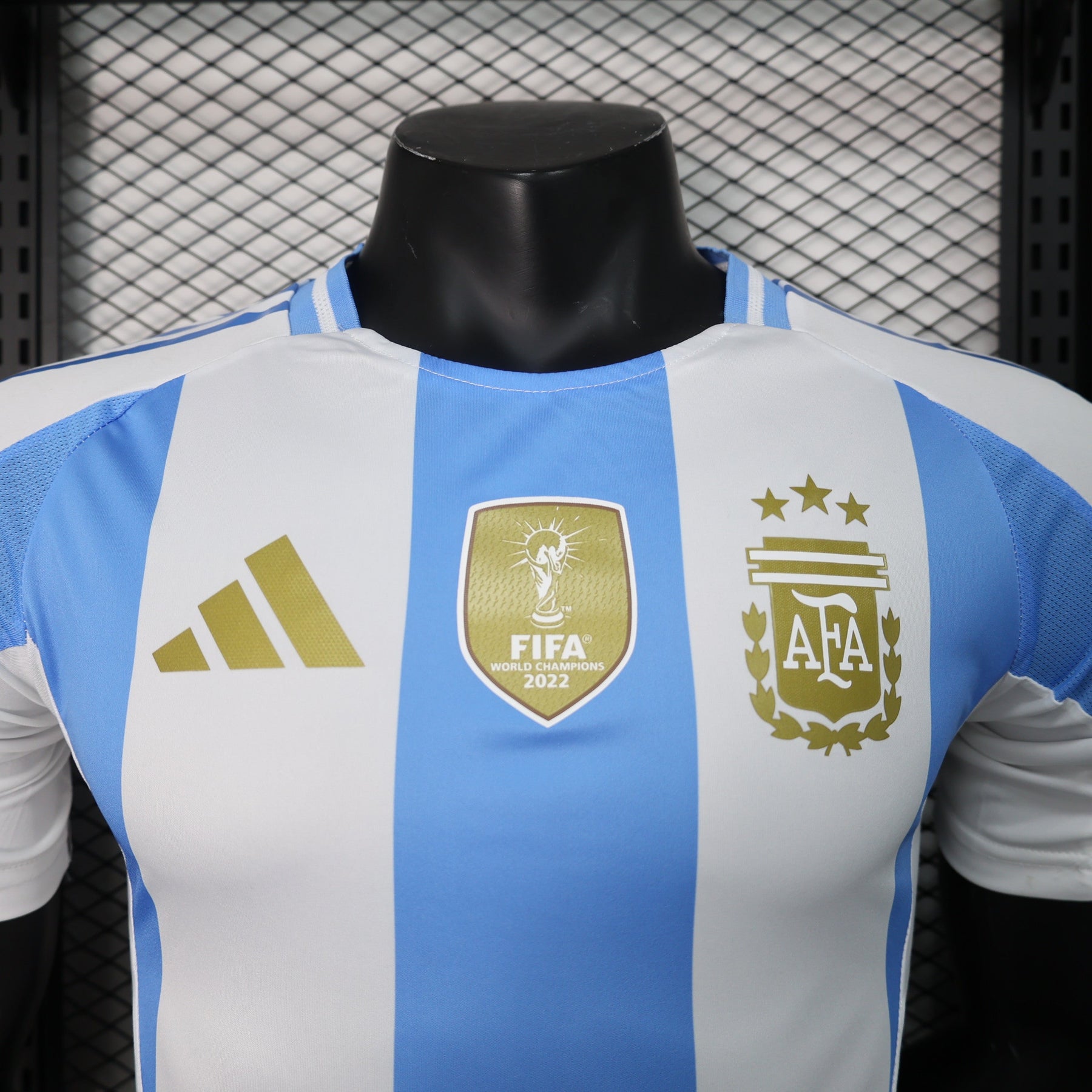 Camisa Seleção Argentina Home 2024/25 - Adidas Jogador Masculina - Branca/Azul