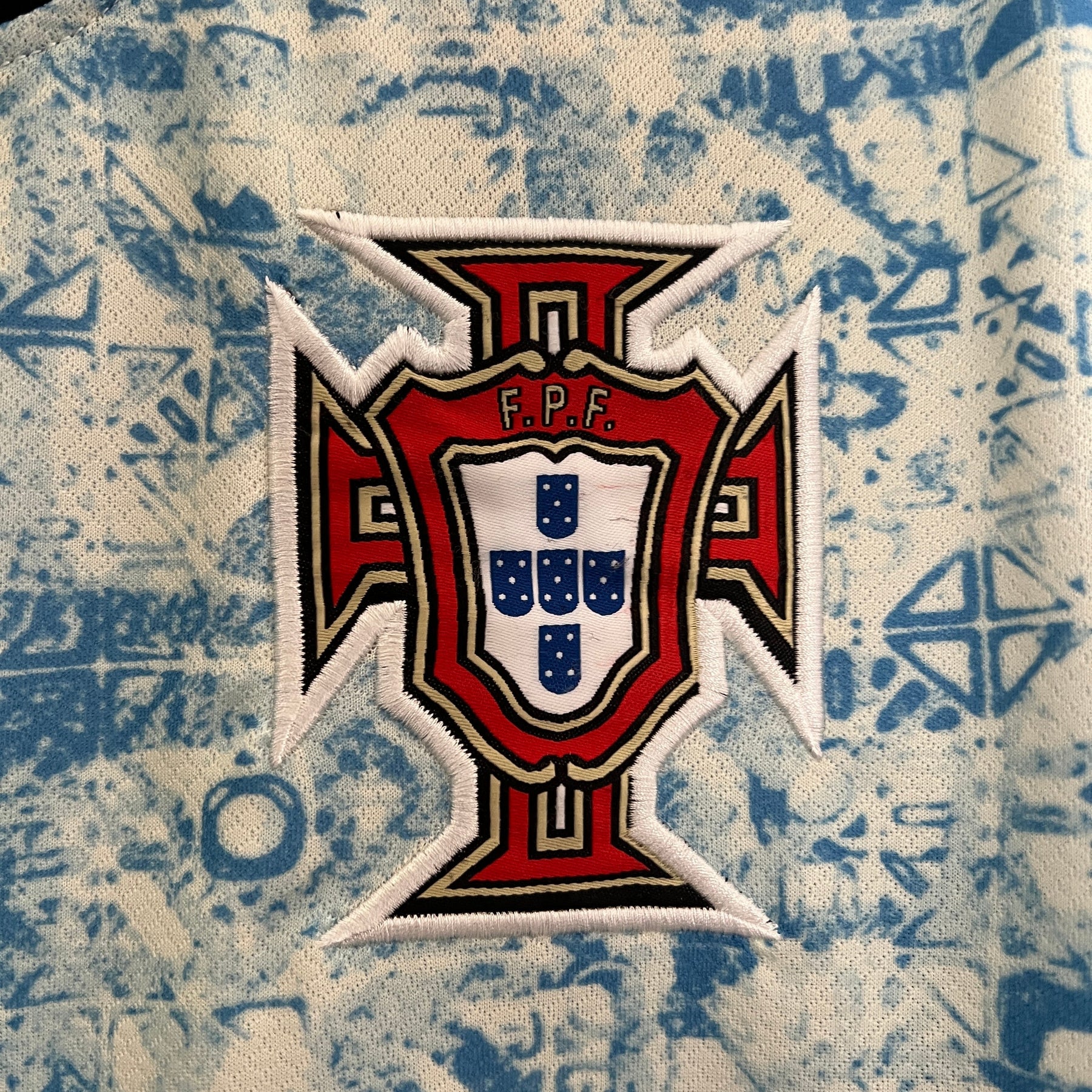 Camisa Seleção Portugal Away 2024/25 - Nike Torcedor Masculina - Azul/Branca