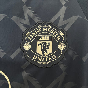 Camisa Manchester United Away 2024/25 - Adidas Torcedor Masculina - Azul