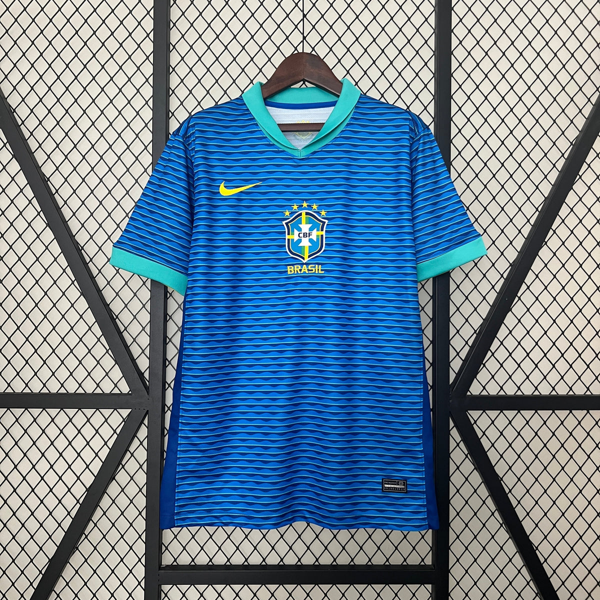 Camisa Seleção Brasil Away 2024/25 - Adidas Torcedor Masculina - Azul