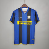 Camisa Inter de Milão Home 2008/09 - Nike Retrô Masculina - Azul/Preta