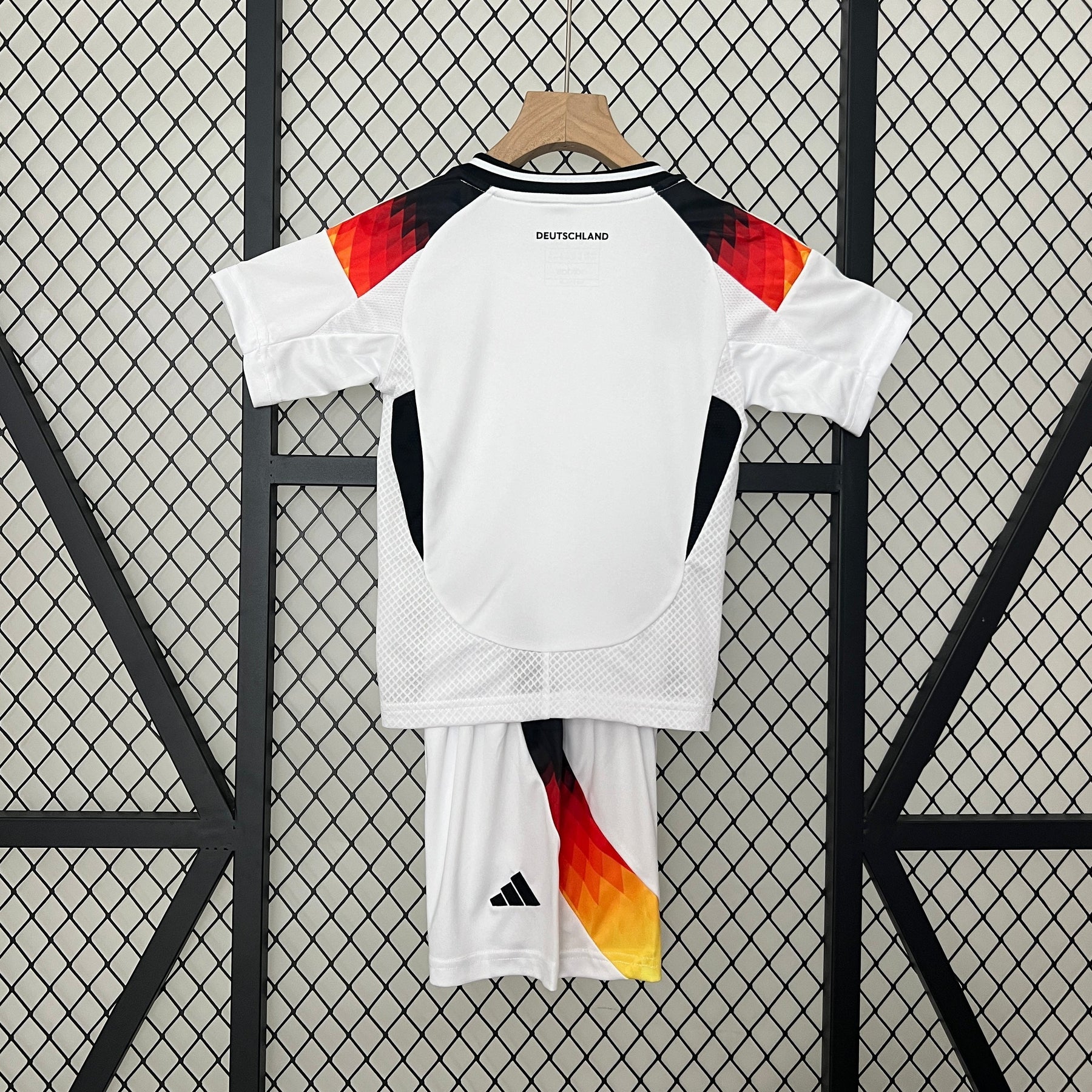 Kit Infantil Seleção Alemanha Home 2024/25 - Adidas Torcedor - Branca