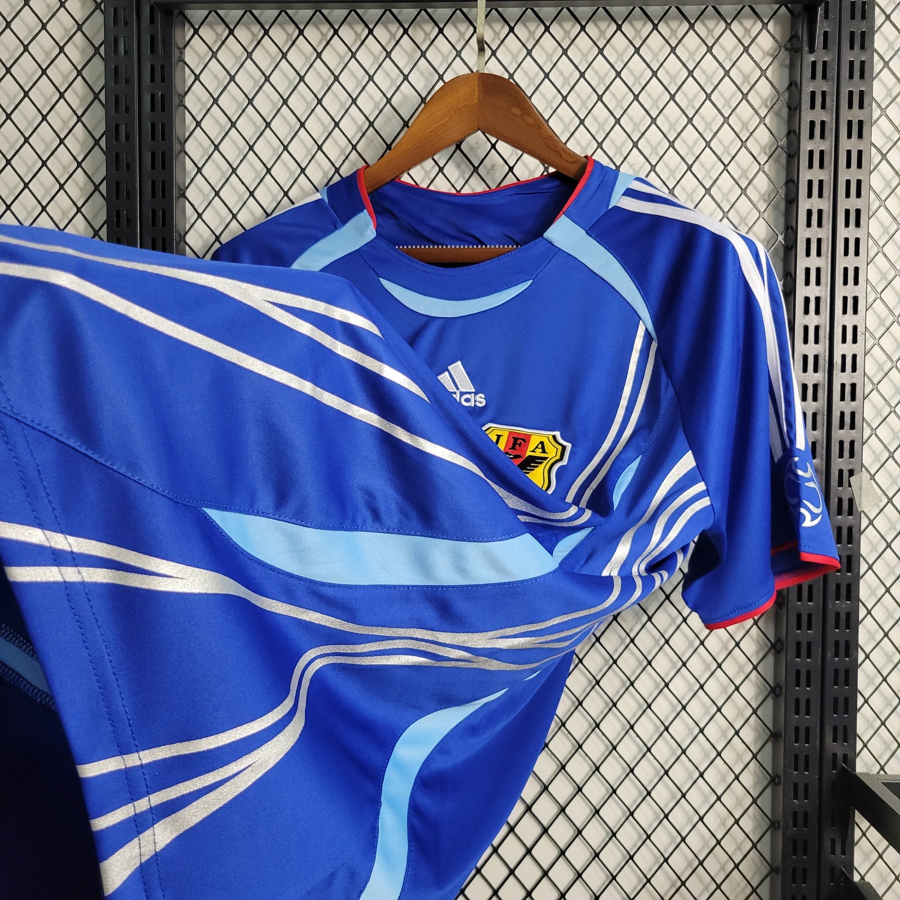 Camisa Seleção Japão 2006 - Adidas Retrô Masculina - Azul