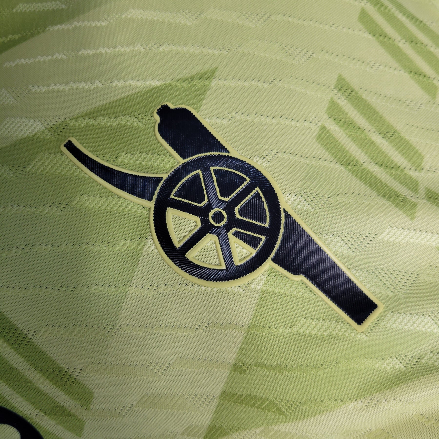 Camisa Arsenal Away 2023/24 - Adidas Jogador Masculina - Verde/Preta