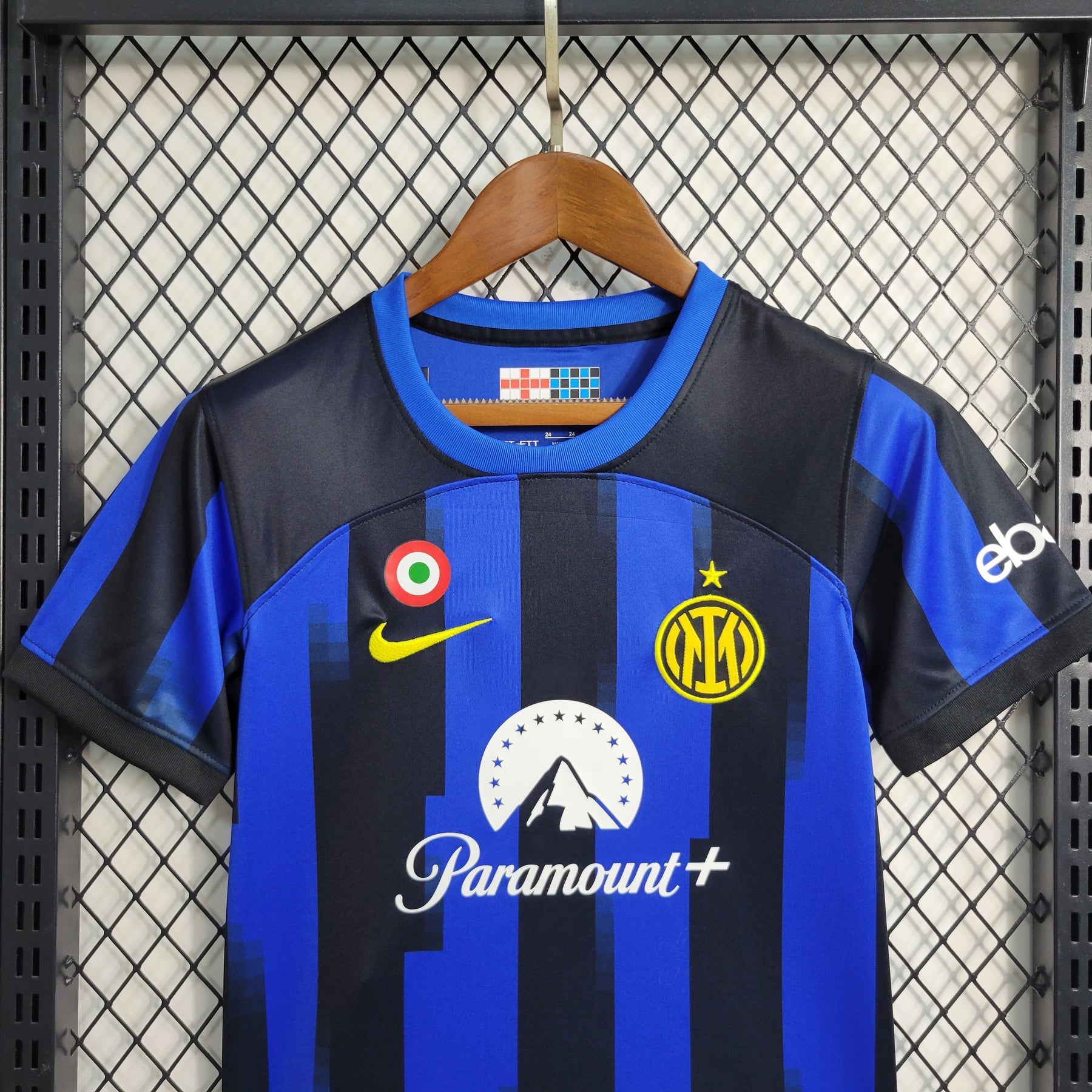 Kit Infantil Inter De Milão Home 2023/24 - Nike Torcedor- Azul/Preta