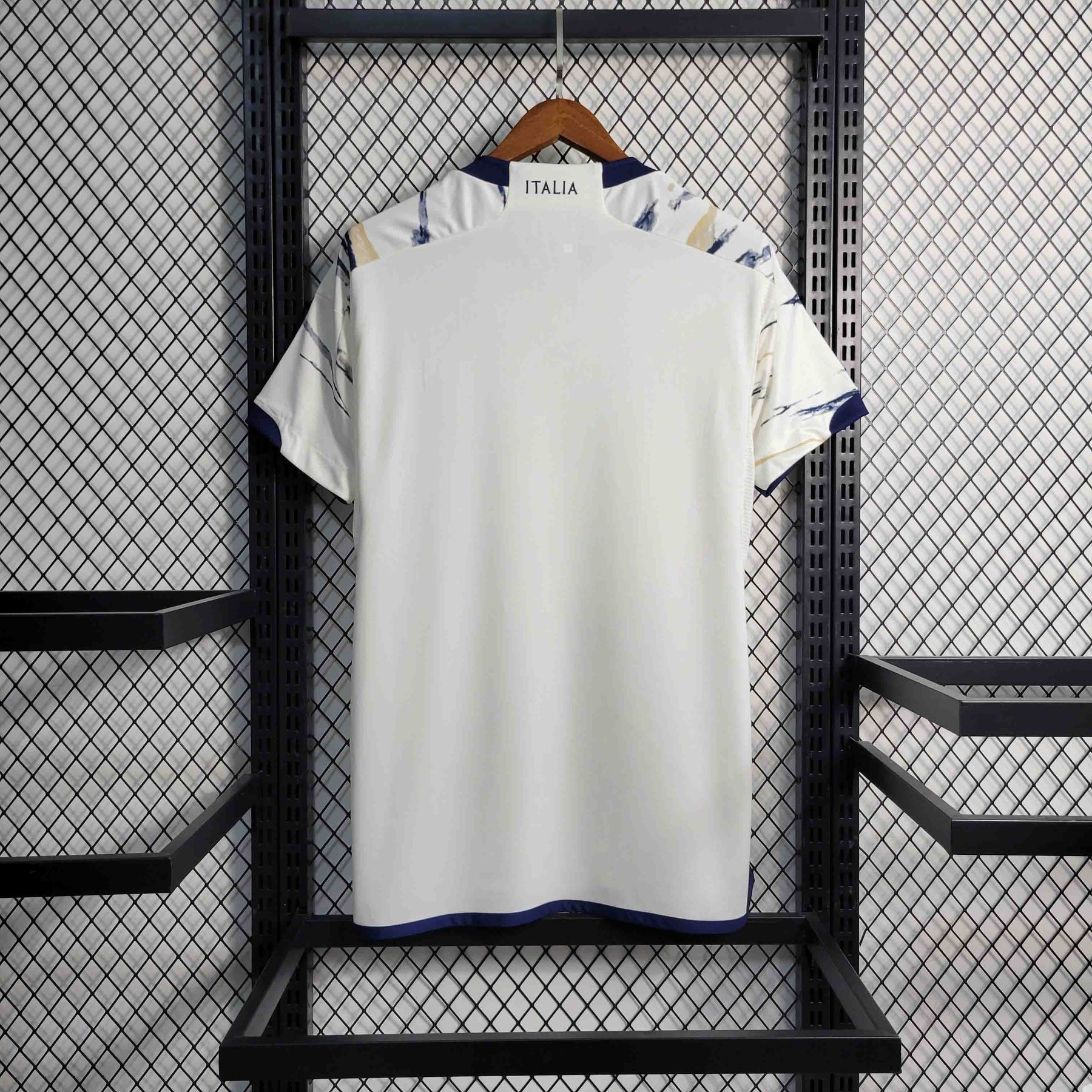 Camisa Seleção Itália Away 2023/24 - Adidas Torcedor Masculina - Branca/Azul