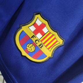 Kit Infantil Barcelona Home 2023/24 - Nike Torcedor - Azul/Vermelha