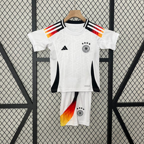 Kit Infantil Seleção Alemanha Home 2024/25 - Adidas Torcedor - Branca