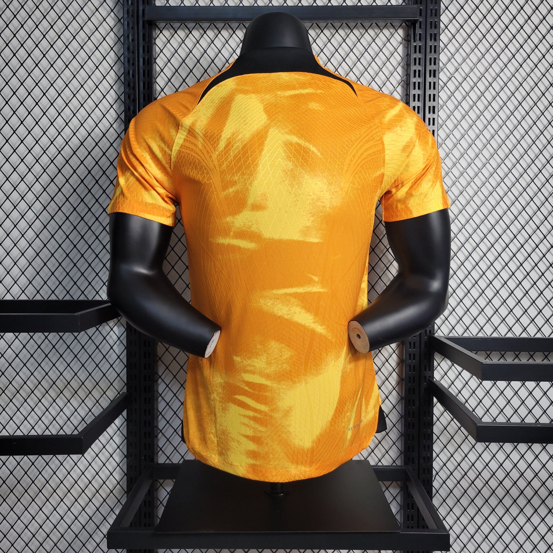 Camisa Seleção Holanda Home 2022/23 - Nike Jogador Masculina - Laranja\Preta