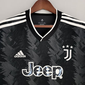 Camisa Juventus Away 2022/23 - Adidas Torcedor Masculina - Preta/Branca