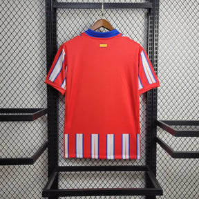 Camisa Atlético de Madrid Home 2024/25 - Nike Torcedor Masculina - Vermelha/Branca