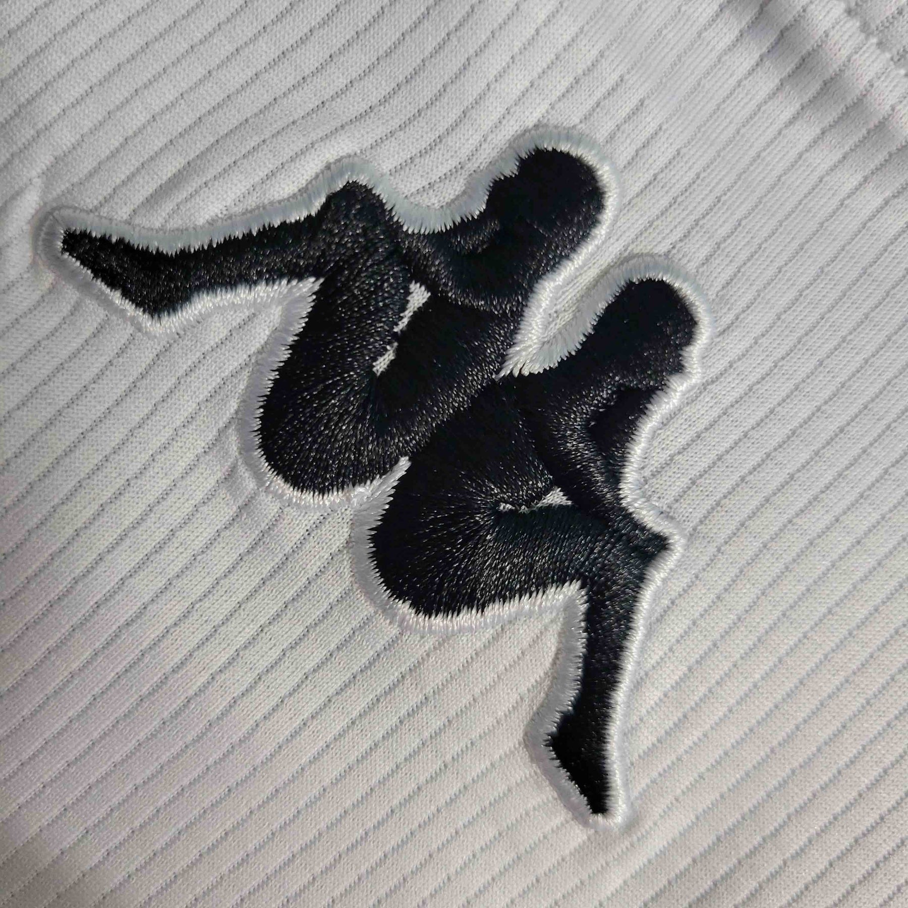 Camisa Vasco da Gama Away 2000/01 - Kappa Retrô Masculina - Branca/Preta