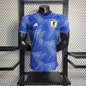 Camisa Seleção Japão Home 2022/23 - Adidas Jogador Masculina - Azul/Preta