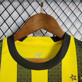 Kit Infantil Borussia Dortmund Home 2022/23 - Puma Torcedor - Amarela/Preta