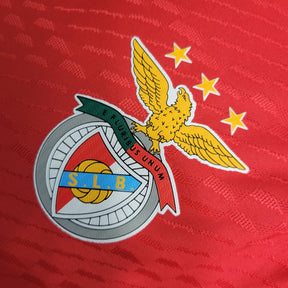 Camisa Benfica Home 2023/24 - Adidas Jogador Masculina - Vermelha/Branca