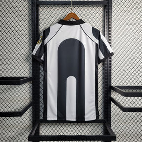 Camisa Juventus Home 1997/98 - Kappa Retrô Masculina - Branca/Preta