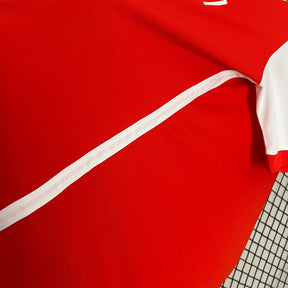 Camisa Internacional Home 2024/25 - Adidas Torcedor Masculina - Vermelha/Branca