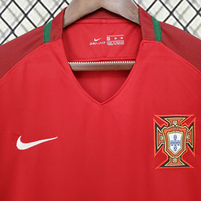 Camisa Seleção Portugal Home 2016/17 - Nike Retrô Masculina - Vermelha