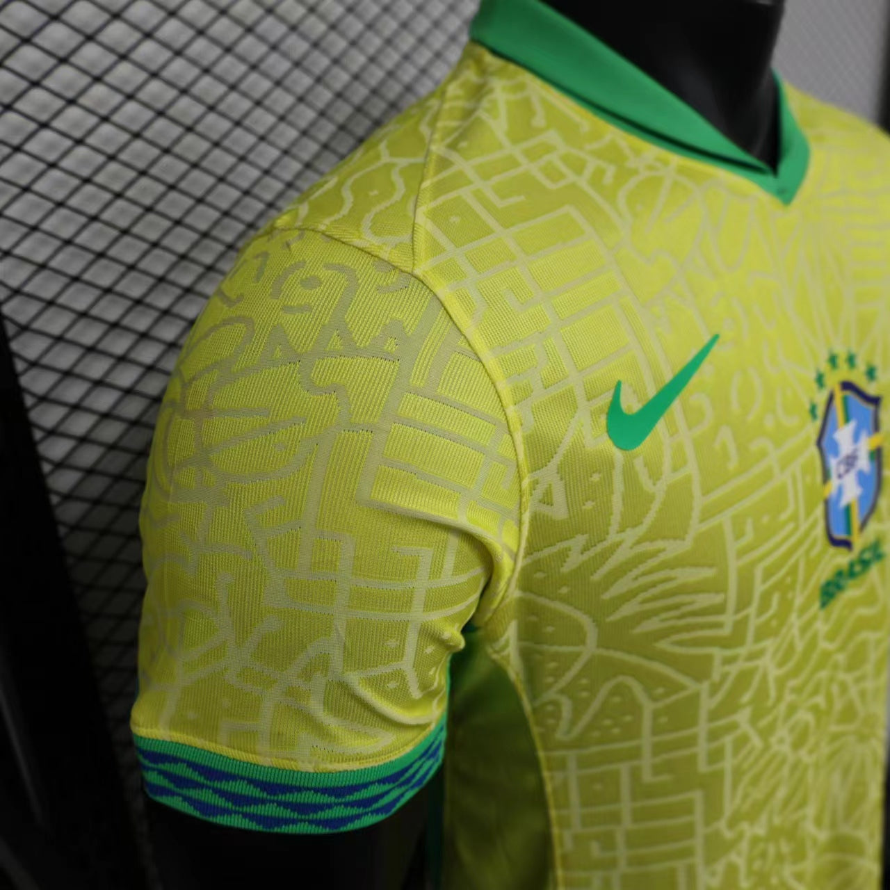 Camisa Seleção Brasil Home 2024/25 - Nike Jogador Masculina - Amarela/Verde