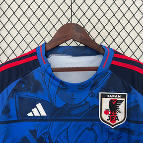 Camisa Seleção Japão Anime 2024/25 - Adidas Torcedor Masculina - Azul