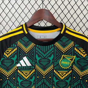 Camisa Seleção Jamaica Away 2024/25 - Adidas Torcedor Masculina - Verde/Amarela