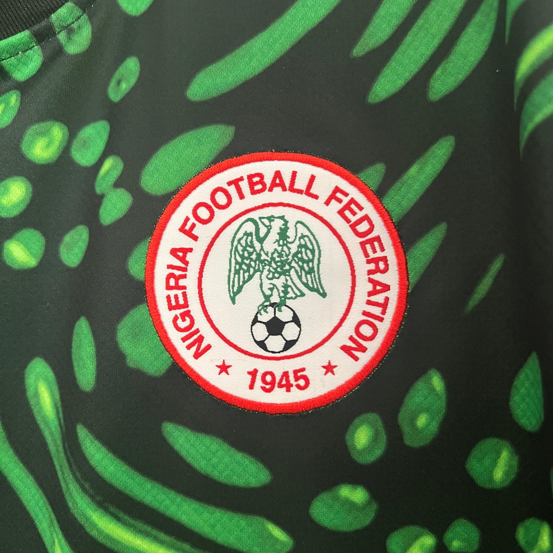 Camisa Seleção Nigéria Home 2024/25 - Nike Torcedor Masculina - Verde/Preta