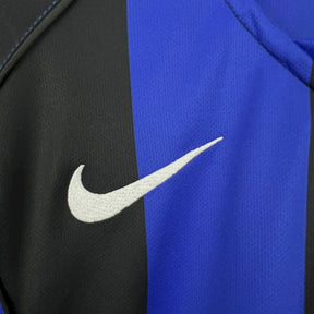 Camisa Inter de Milão Home 2004/05 - Nike Retrô Masculina - Azul/Preta