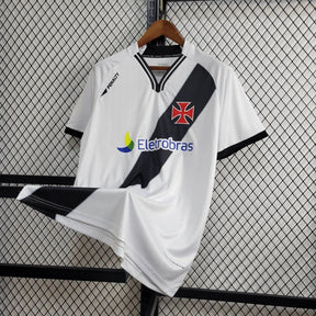 Camisa Vasco da Gama Away 2010/11 - Penalty Retrô Masculina - Branca/Preta