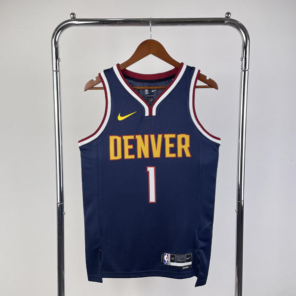 Regata NBA Denver Nuggets Icon Edition 23/24 Porter Jr Azul