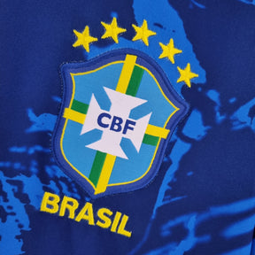 Camisa Seleção Brasil Edição Especial 2022 - Nike Torcedor Masculina - Azul/Preta