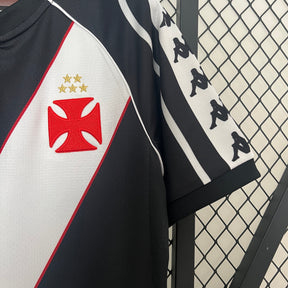 Camisa Vasco Edição Especial 2024/25 - Kappa Torcedor Masculina - Preta/Branca